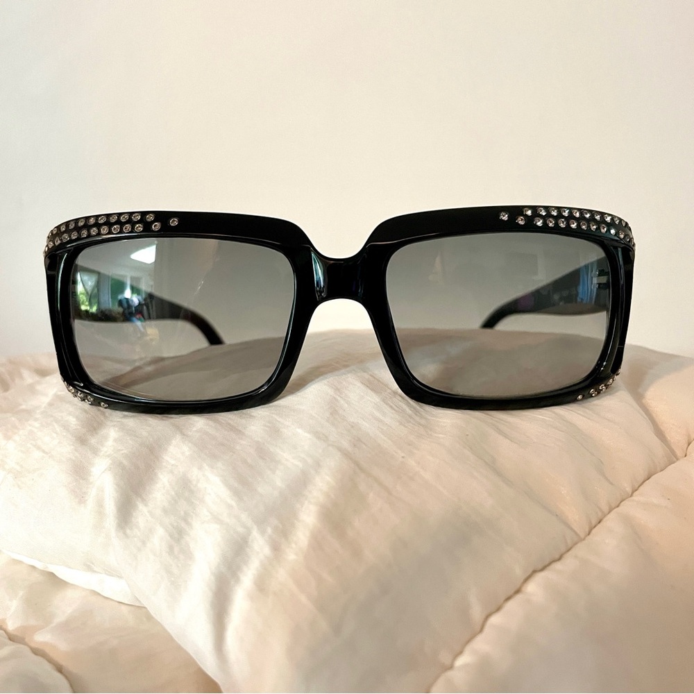 Versace MOD 702/H Black Frame Gray Gradient Lens Sunglasses